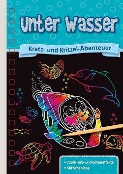 Kinder Malbuch Zauberbuch Kratzbuch Holzstift Malen Kratzen Magische Bilder 