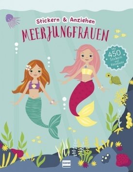 Stickern & Anziehen Meerjungfrauen