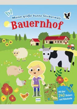 Meine große bunte Stickerwelt – Bauernhof