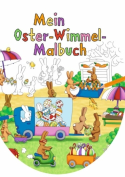 Mein Oster-Wimmel-Malbuch
