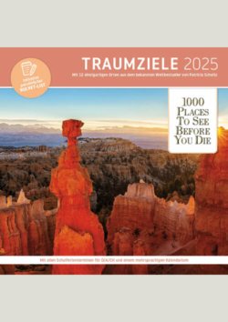 Traumziele 2025 – 1000 Places Broschürenkalender