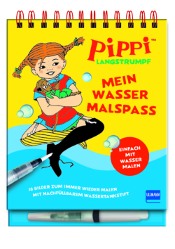 Pippi Langstrumpf – Mein Wassermalspaß