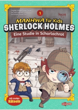 Manhwa für Kids: Sherlock Holmes (Band 1) – Eine Studie in Scharlachrot